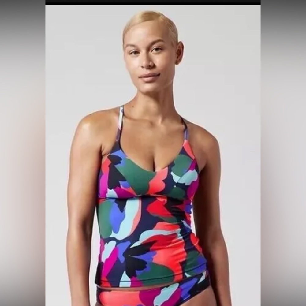 Athleta Multicolor Women's Swim Top - NWT - Large